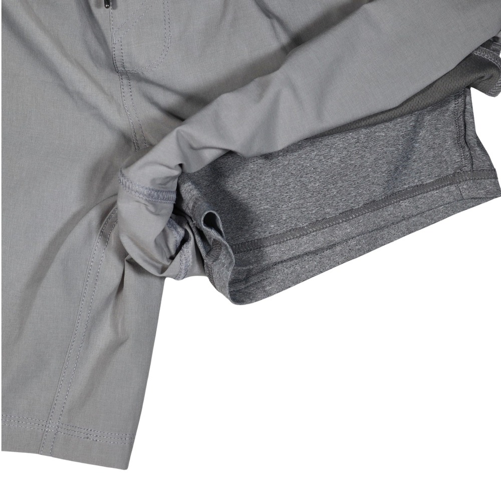 Vuori Kore Shorts Mens XXL Grey Lined Athletic Training Gym V302 Casual - Picture 8 of 12
